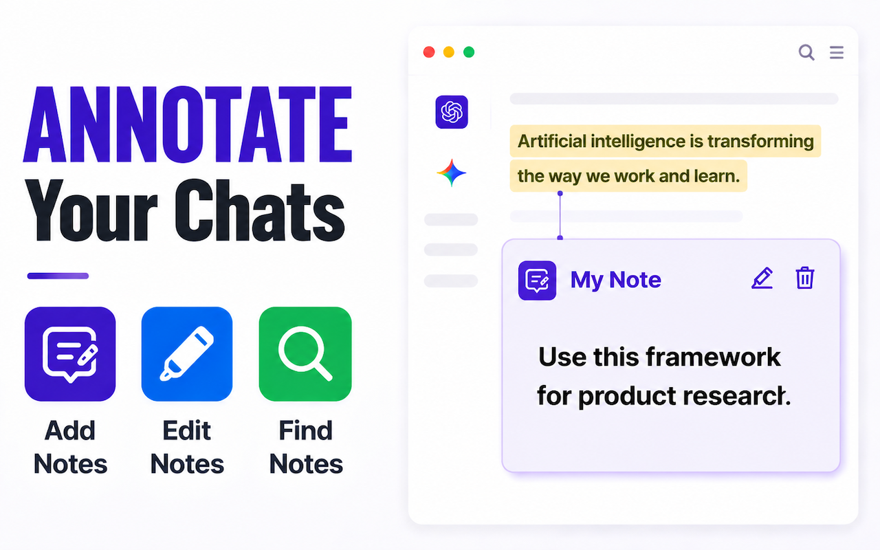 Notes and highlights screenshot in English.